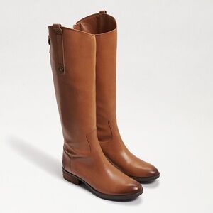 Sam Edelman Brown Equestrian Style Boots Smooth Leather - Like New